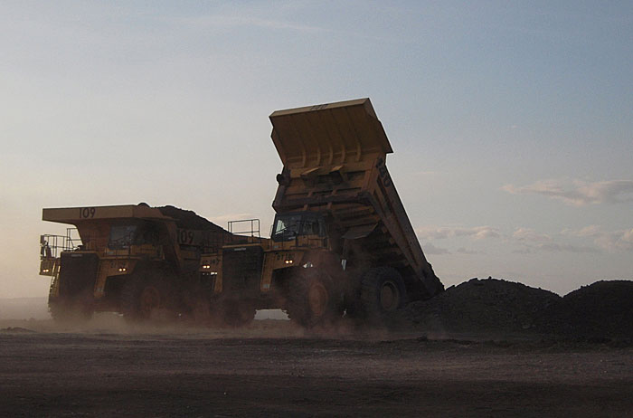A large dump truck for mining (Philippines)