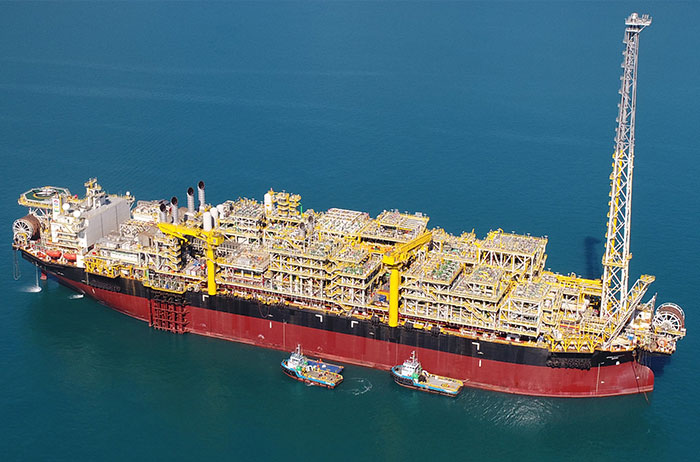 FPSO Charter Project for Sepia Area in Brazil (photo from MODEC)