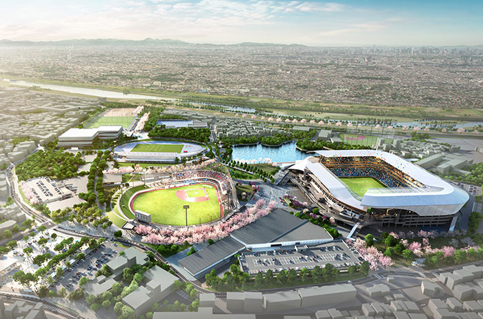 Redevelopment and operation of the Todoroki Park Project