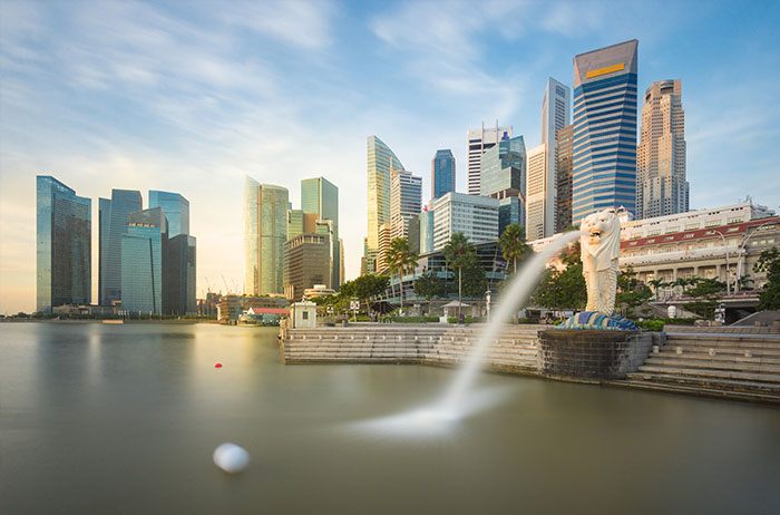 Singapore as Asia’s largest reinsurance market (The picture is rendered image.)